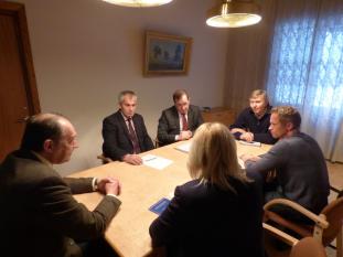Переговоры о строительстве “Шведской деревни” на Юге России
